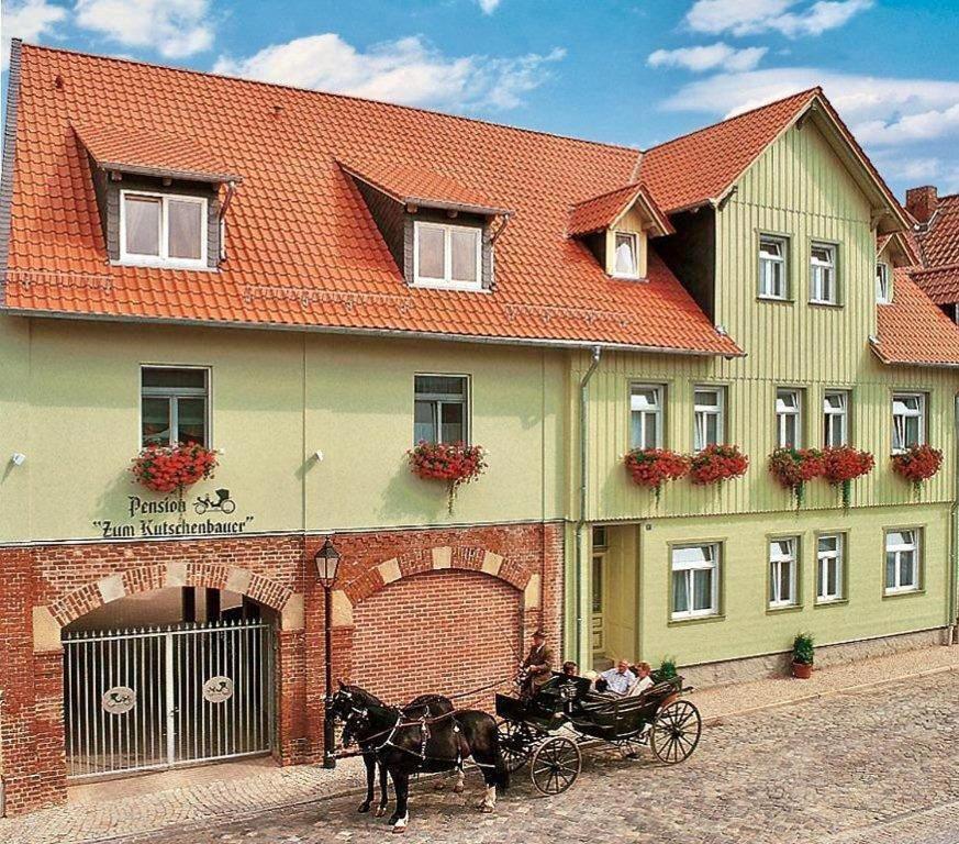 Pension Alter Kutschenbauer Вернигероде Номер фото